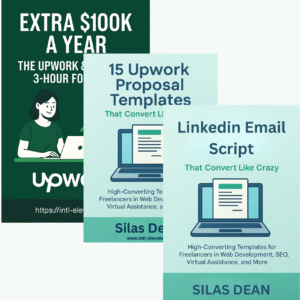 Extra 100k a year E-Book + 15 Upwork Proposal Templetes + Email Script